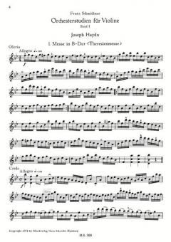 Orchesterstudien für Violine Band 1 im Alle Noten Shop kaufen