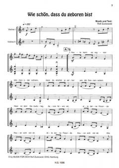 Rolfs bunter Geigenkasten Heft 1 von Rolf Zuckowski 