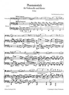 Phantasiestück H-dur op. 8/2 von Paul Hindemith 
