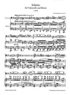 Scherzo c-moll op. 8/3 von Paul Hindemith 