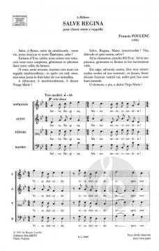 Salve Regina (Francis Poulenc) 