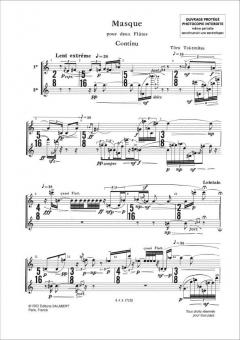 Masque Continu Incidental von Toru Takemitsu 