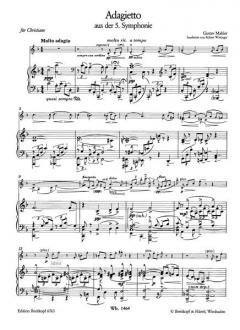 Adagietto aus der 5. Symphonie von Gustav Mahler 