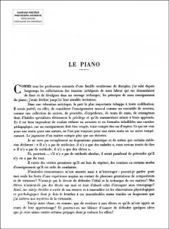 Le Piano Piano Enseignement von Lois Long 