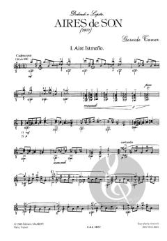 Aires De Son Guitare von Gerardo Tamez 