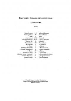 Motets Vol.1 De Profondis Soli Choeur/orch. Ptio von Jean-Joseph de Mondonville 