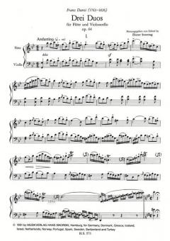 3 Duos op. 64 (Franz Danzi) 