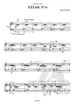 Etudes pour Piano von Pascal Dusapin 
