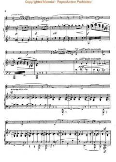 Larghetto pour Cor et Orchestre, Reduction pour C von Emanuel Alexis Chabrier für Horn und Klavier