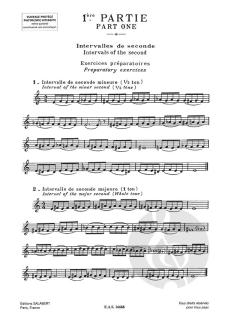 Les Intervalles Vol. 2: Clés de sol et fa von Jacques Castérède 