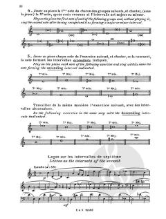 Les Intervalles Vol. 2: Clés de sol et fa von Jacques Castérède 