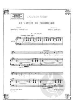 Manoir de Rosemonde 2 von Henri Duparc 