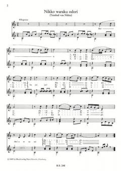 5 altjapanische Geishalieder 