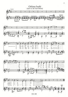 5 altjapanische Geishalieder 