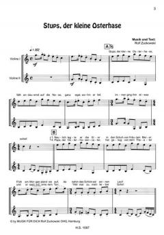 Rolfs bunter Geigenkasten Heft 2 von Rolf Zuckowski 