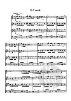 Villageoises von Francis Poulenc für Holzbläser Quartett im Alle Noten Shop kaufen