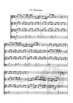 Villageoises von Francis Poulenc für Holzbläser Quartett im Alle Noten Shop kaufen