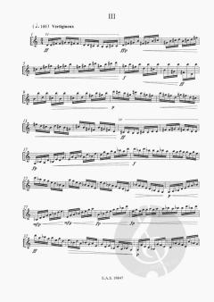 Sonata Breve pour Violon Solo von Eric Tanguy 