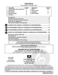 Aebersold Vol.13 Cannonball Adderley 