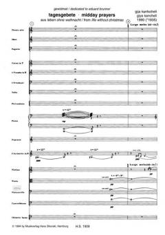 Tagesgebete von Gija Kantscheli 