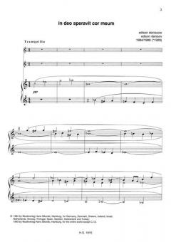 In Deo speravit cor meum (Edison Wassiljewitsch Denisow) 