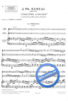 Concert Nr. 5 Flute ou Vl (Jean-Philippe Rameau) 