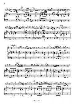 Sonata 6 G-Dur von Johann Gottlieb Graun 