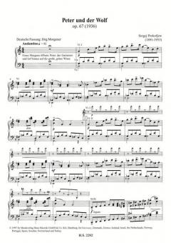 Peter und der Wolf op. 67 von Sergei Sergejewitsch Prokofjew 