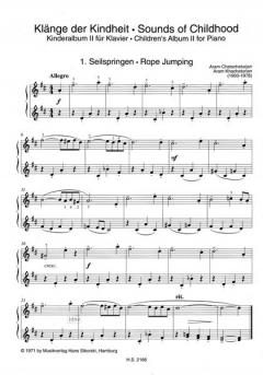 Kinderalbum Band 2: Klänge der Kindheit von Aram Chatschaturjan für Klavier im Alle Noten Shop kaufen