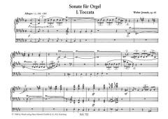 Sonate op. 45 von Walter Jentsch für Orgel im Alle Noten Shop kaufen