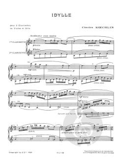 Idylle von Charles Koechlin 