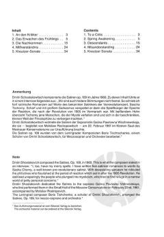 Satiren von Dmitri Schostakowitsch 