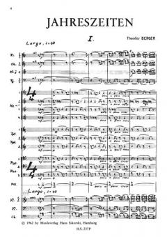 Jahreszeiten von Theodor Berger 