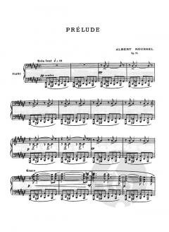 Suite Op.14 pour Piano von Albert Roussel 