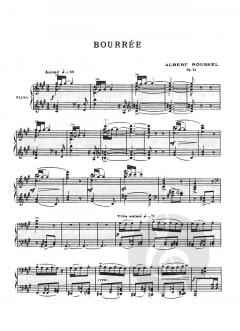 Suite Op.14 pour Piano von Albert Roussel 