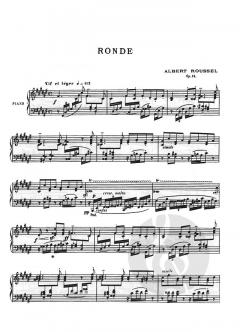 Suite Op.14 pour Piano von Albert Roussel 