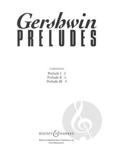 Preludes von George Gershwin 