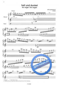 Hell und dunkel / Trivium von Arvo Pärt für Orgel im Alle Noten Shop kaufen