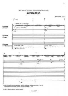 Ave Marcus von Viktor Suslin 