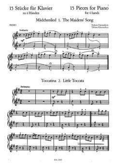 15 Stücke von Tichon Nikolajewitsch Chrennikow 