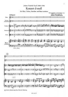 Konzert d-Moll (Johann Friedrich Fasch) 
