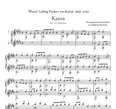 Kanon E-Dur 