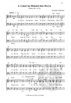 Lobe den Herrn, meine Seele (dreistimmig) (Klaus Heizmann) 