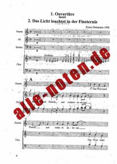 Das Licht leuchtet in der Finsternis 