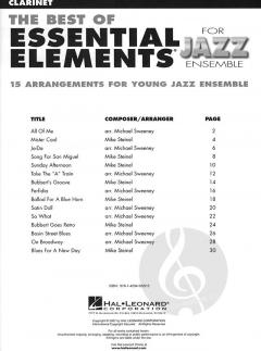The Best Of Essential Elements For Jazz Ensemble 