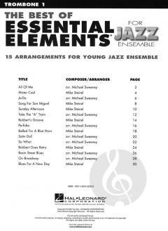 The Best Of Essential Elements For Jazz Ensemble (M. Steinel) 