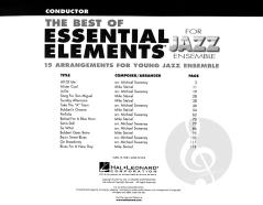 The Best Of Essential Elements For Jazz Ensemble (Mike Steinel) 