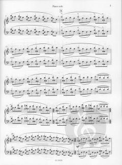 Konzert für Klavier und Orchester in C-Dur, Solostimme Klavier von Erich Zeisl 