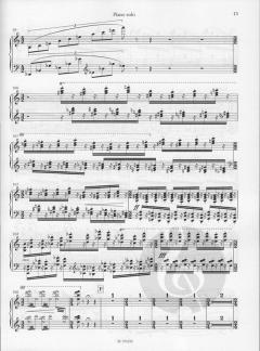 Konzert für Klavier und Orchester in C-Dur, Solostimme Klavier von Erich Zeisl 