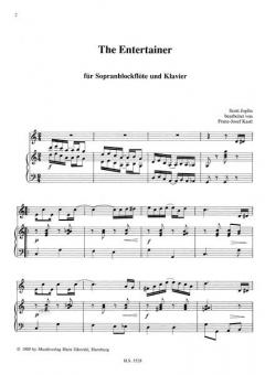 The Entertainer und Ragtime Dance (Scott Joplin) 